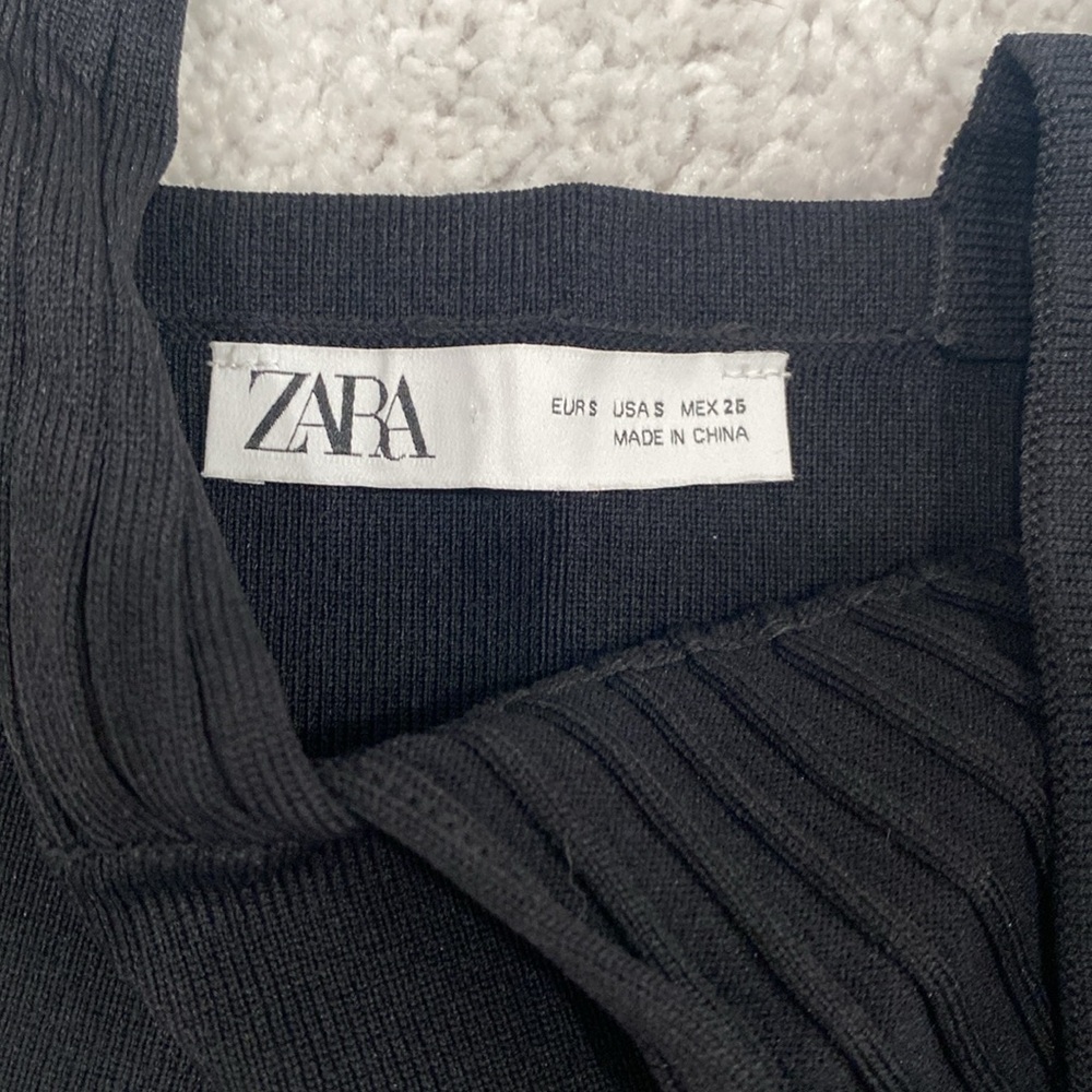 ZARA bundle zebra skirt, blouse, bralette size S/XS - Picture 4 of 10